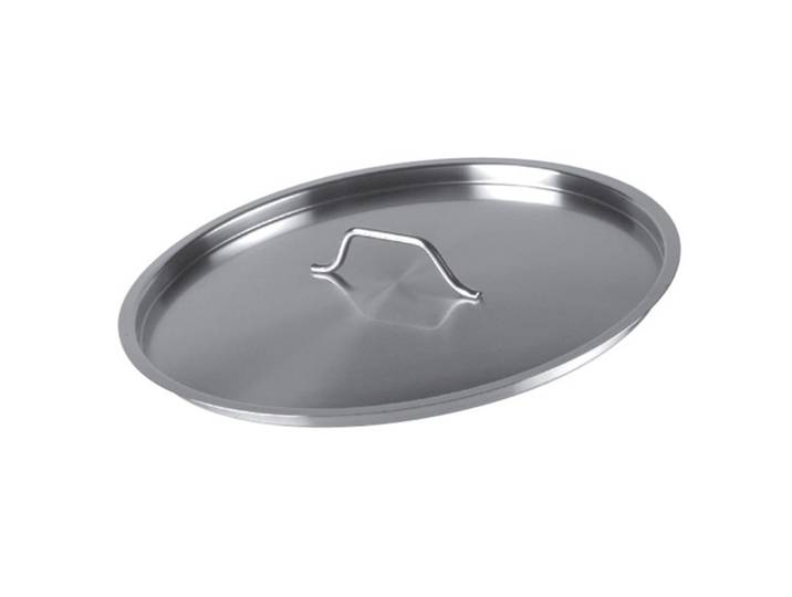 Deckel Piazza Basic Edelstahl 18/10 Edelstahl D 20 cm - Deckel