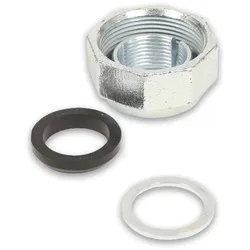GEBO Stahlrohr Ersatzteilset mit Klemmring, Vorlegering und Gummiformring (Ausführung: 21.3 - 1/2''IG)