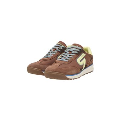 Sneaker REPLAY "Replay YARD", Herren, Gr. 45, schwarz braun, Baumwolle, Schuhe Sneaker
