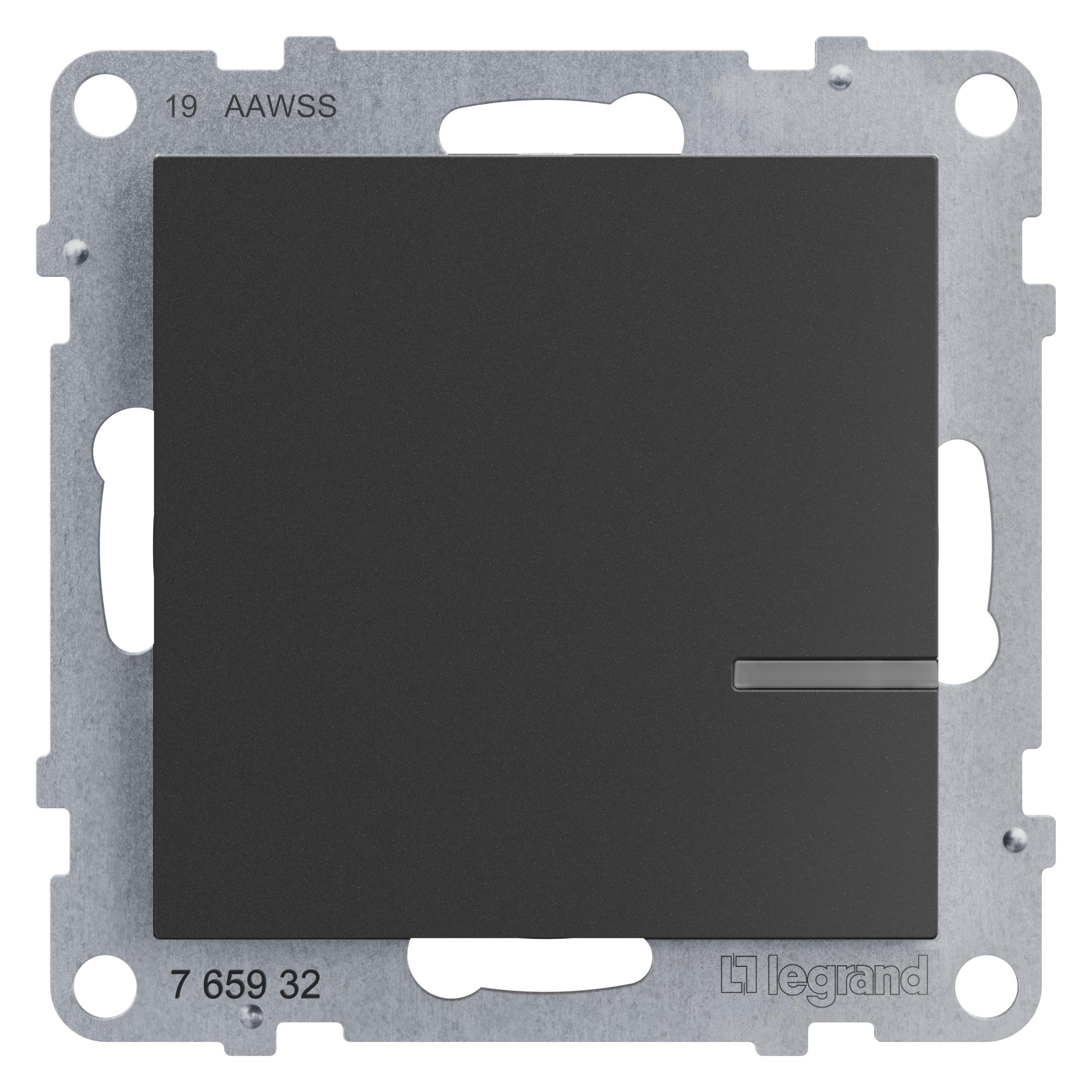 Legrand Seano with Netatmo 765932 Schalter/Dimmer Anthrazit (765932)