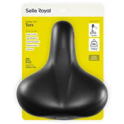 Sattel Selle Royal Torx schwarz, Unisex, 276x250mm, relaxed