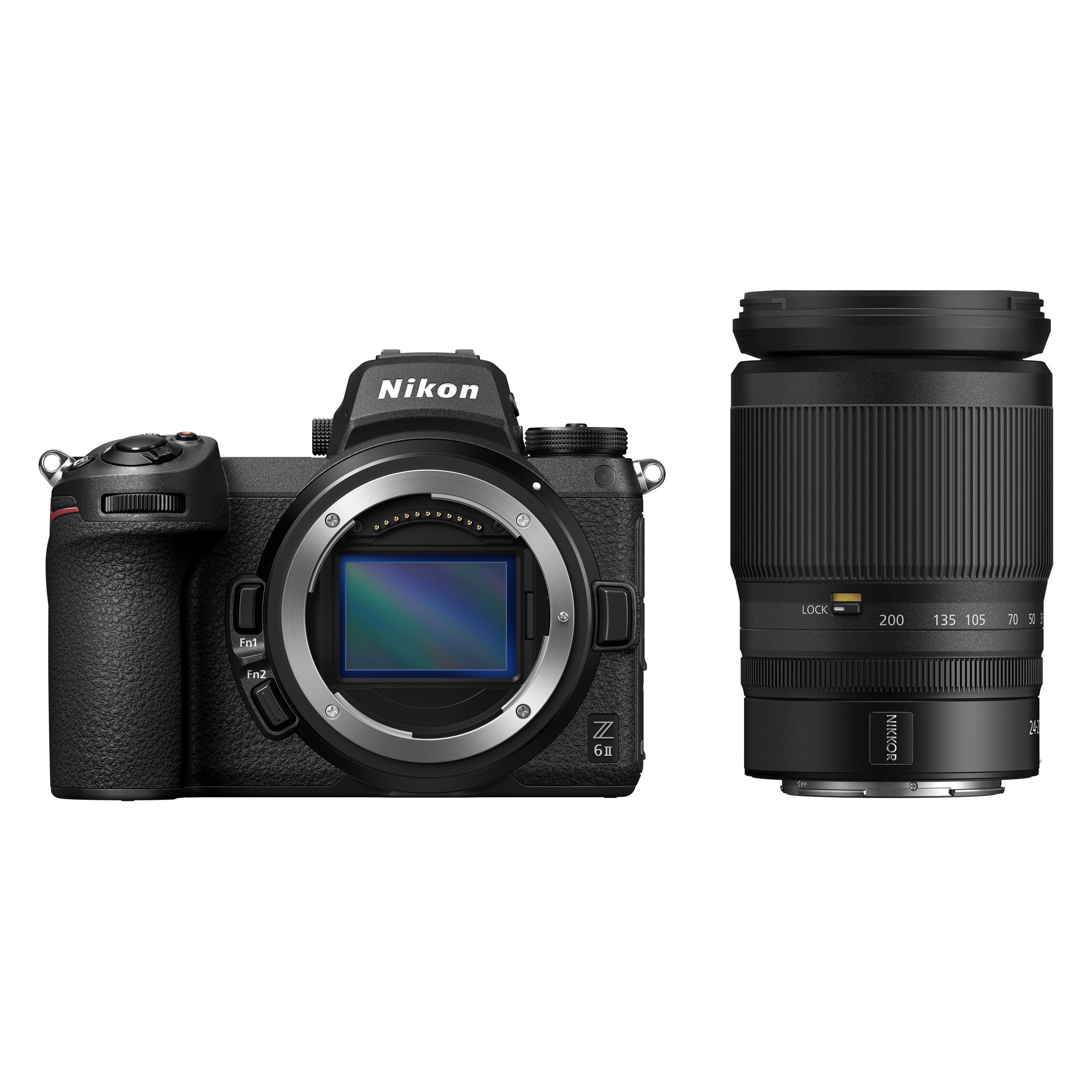 Nikon Z6 II Kit (24 - 200 mm, 24.50 Mpx, Vollformat) (VOA060K004)