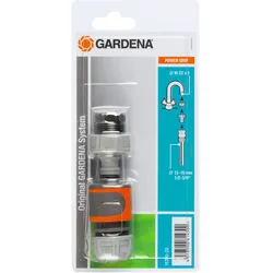 GARDENA Schnellanschluss-Satz - anthrazit