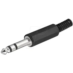 KSS 63 - Klinkenstecker, 6,3 mm, Stereo, 3-pol