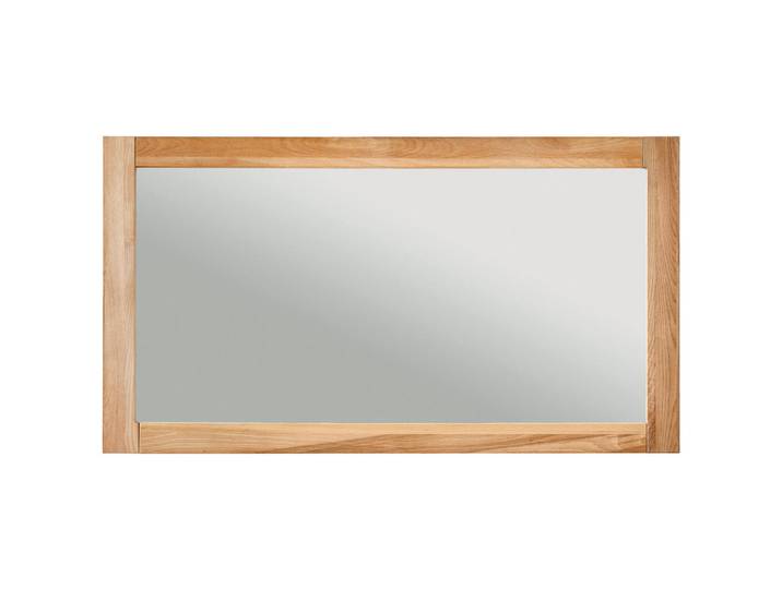 Linea Natura Wandspiegel, Kernbuche, Holz, Kernbuche, massiv, rechteckig, 140x72x2 cm, waagrecht montierbar, Spiegel, Wandspiegel
