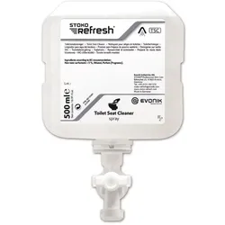 Stoko Refresh Toilettensitzreiniger 500 ml, 35010 Alkoholhaltiges Spray zur Reinigung des WC-Sitzes,