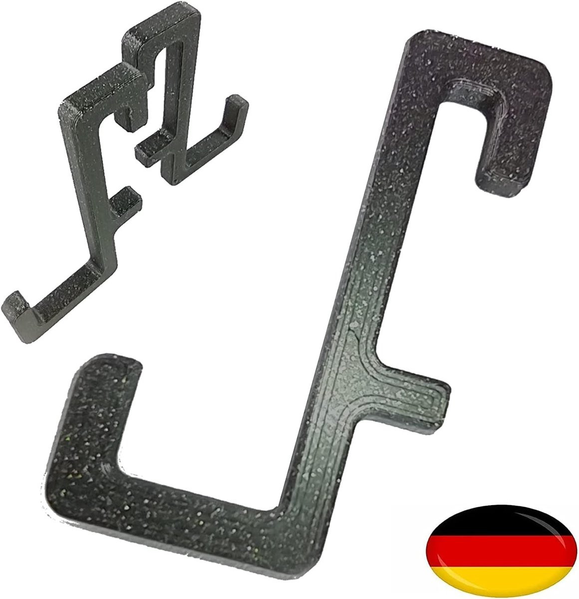 10x Stevige haken voor gatenwand accessoires