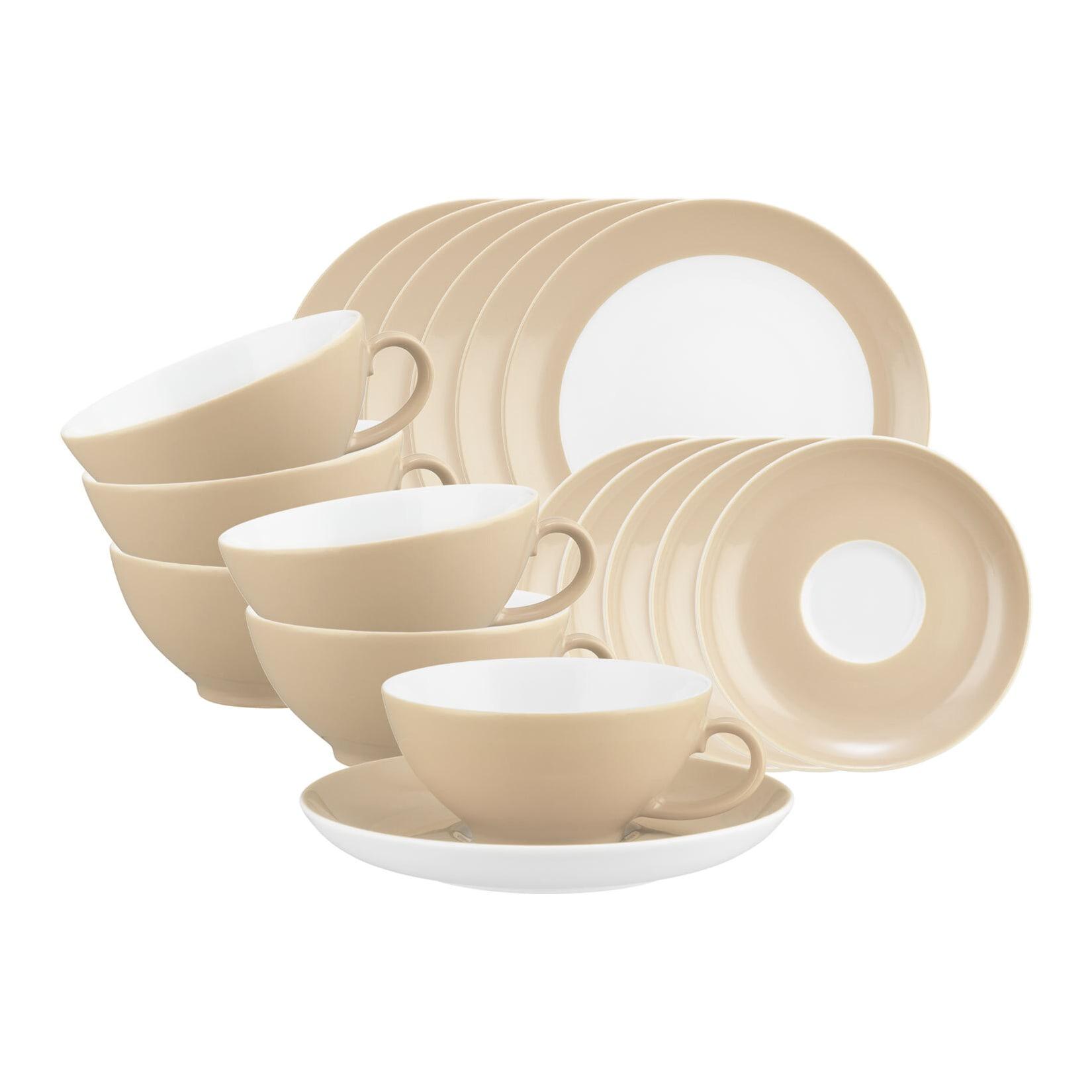 Seltmann Weiden Teeservice Liberty Pure Colors 18-tlg.