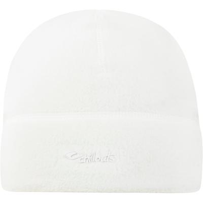 Fleecemütze CHILLOUTS "Freeze Fleece Hat", Damen, weiß, Fleece, Kunstfaser, Mützen, elastische Funktionsmütze