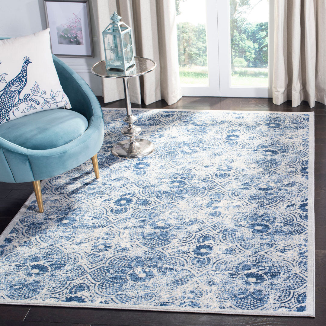 Latitude Vive Anniston Geometric Area Rug Cream Rectangle 160 x 229 cm