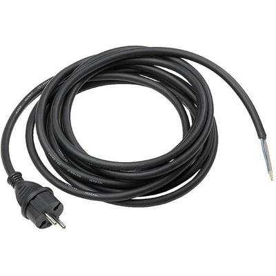 AS Schwabe 70530 Strom Anschlusskabel Schwarz 5.00m