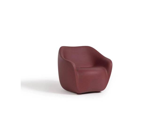 SLIDE fauteuil pour l'extérieur REBORN CHAIR (Hibiscus red - Polyéthylène)