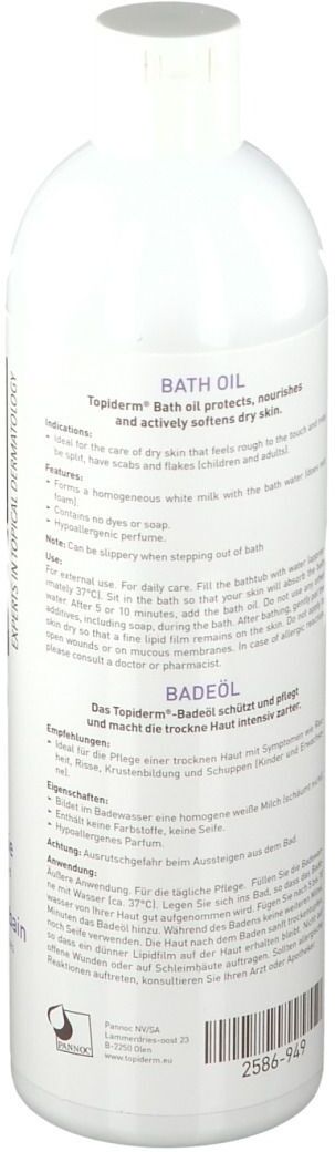 Topiderm Badolie 500 ml Badeöl