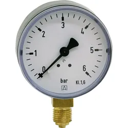 Manometer 0-6bar 63mmÝ G1/4