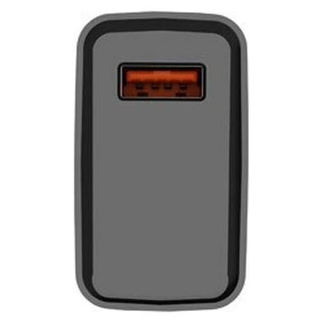 Genesis NATEC ŁADOWARKA SIECIOWA RIBERA USB-A 18W CZARNA NUC-2058 (18 W, 1 Port) (NUC-2058)
