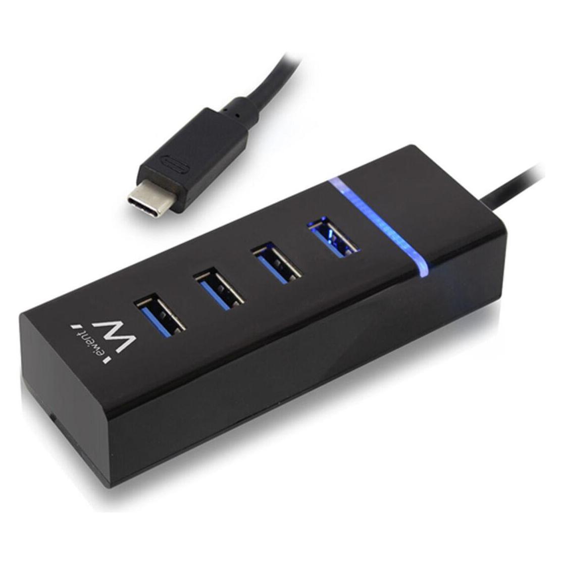 Ewent EW1137 (USB-C, 4 Ports) (EW1137)