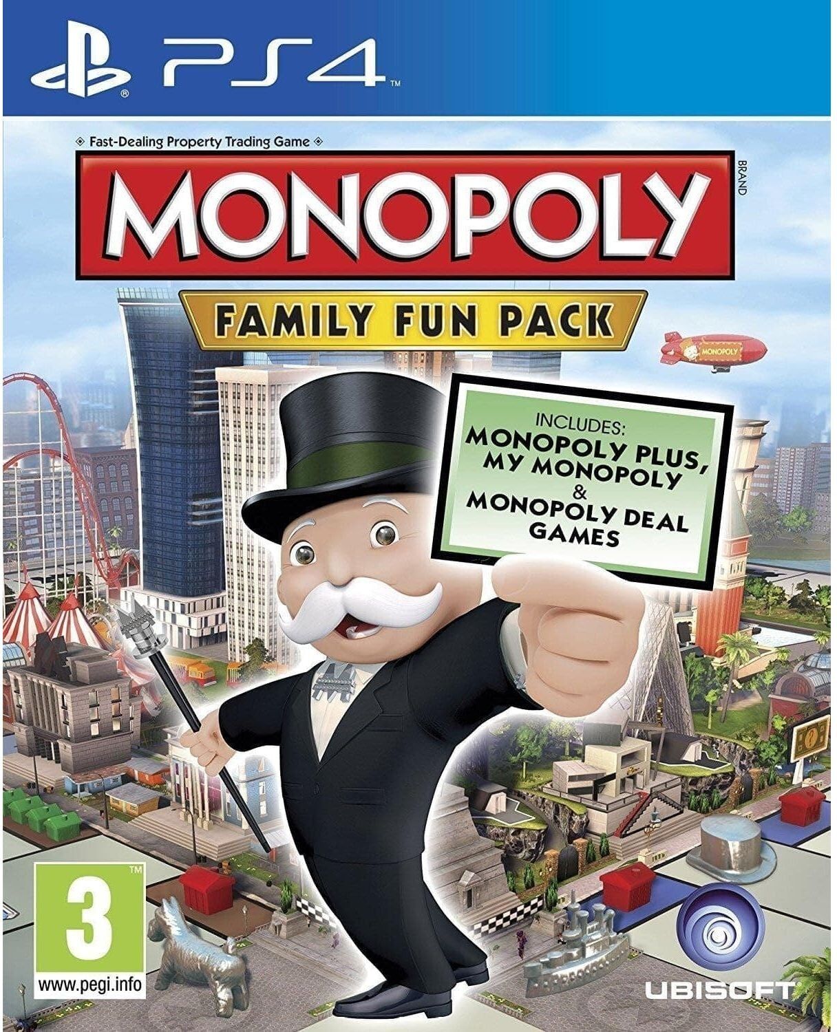 Play station Monopoly Family Fun Pack (PS4), New