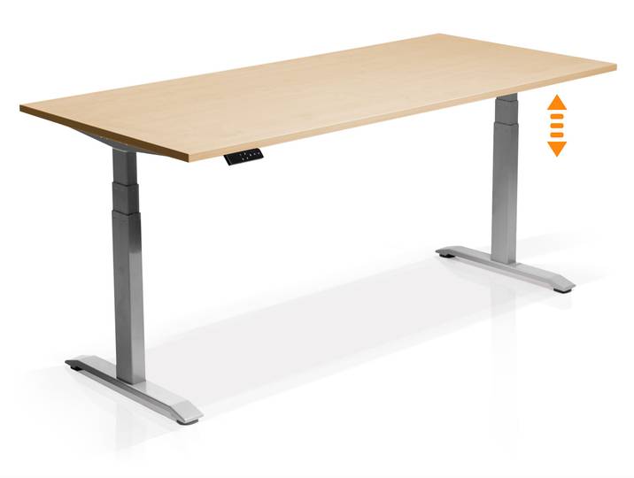 OFFICE ONE elektrisch höhenverstellbarer Schreibtisch /