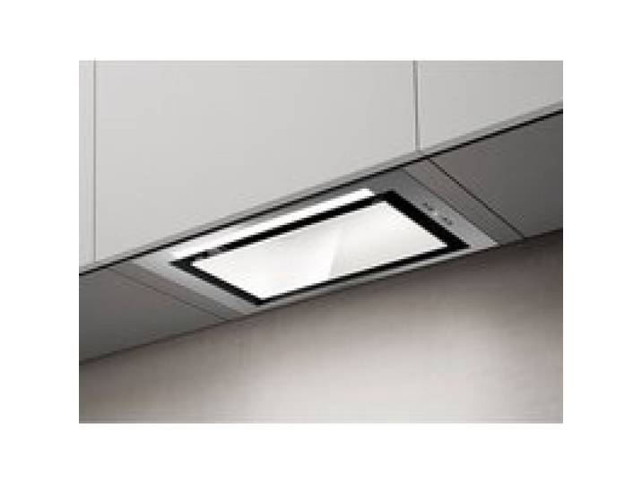 Groupe filtrant - ELICA - HIDDENIXGLA90 - Largeur 72.3 cm - Inox et verre blanc