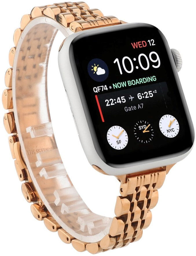 INCOVER Apple Watch (38/40/SE/41/42mm) Stainless Steel Urrem - Rose Gold