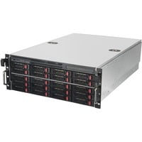 SST-RM43-320-RS, Rack, Server-Gehäuse schwarz, 4 Höheneinheiten