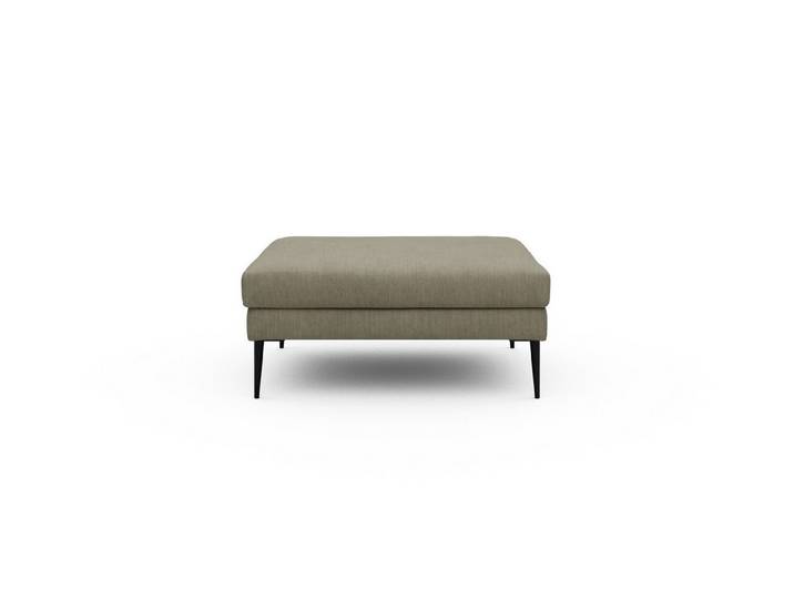 moebelfaktor Sitzhocker Paul, Skandinavisches Design, niedrige Bauhöhe, für Saugroboter geeignet