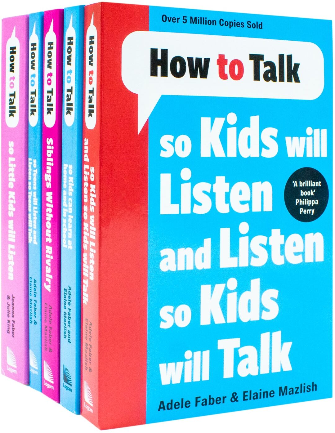 Piccadilly Press How To Talk Collection 5 Books Set How To Talk So Kids Will Listen How To Talk Series