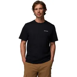 COLUMBIA Herren Shirt CSC Outdoor Back Graphic Tee, Größe S in Schwarz Schwarz