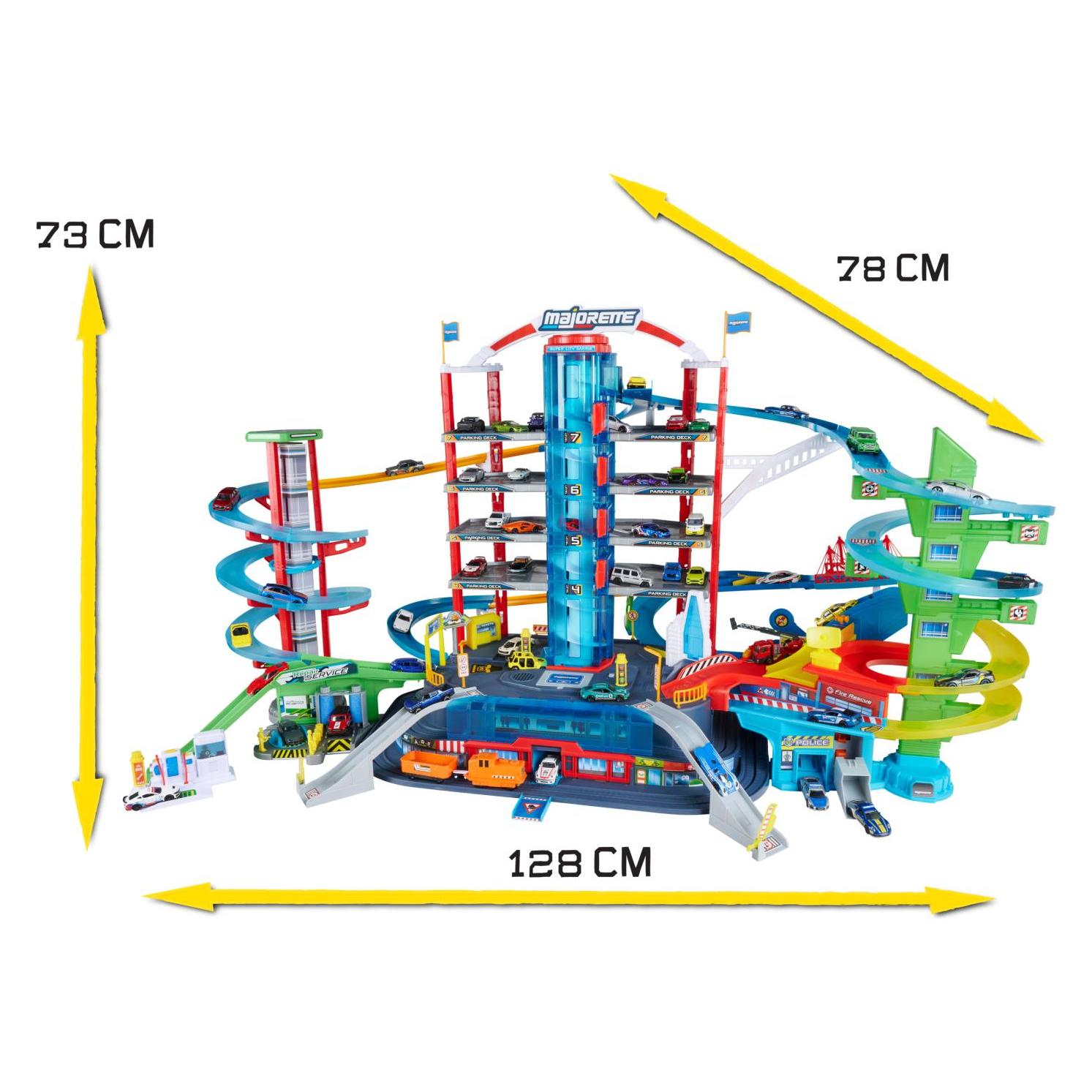 Majorette Super City Garage + 6 Vehicles (8502009003)