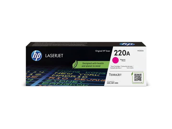HP 220A Toner authentique W2203A - Magenta