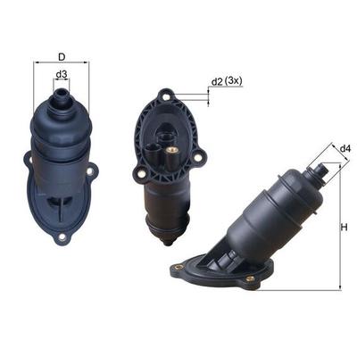 MAHLE Hydraulikfilter, Automatikgetriebe HX 155 für CUPRA