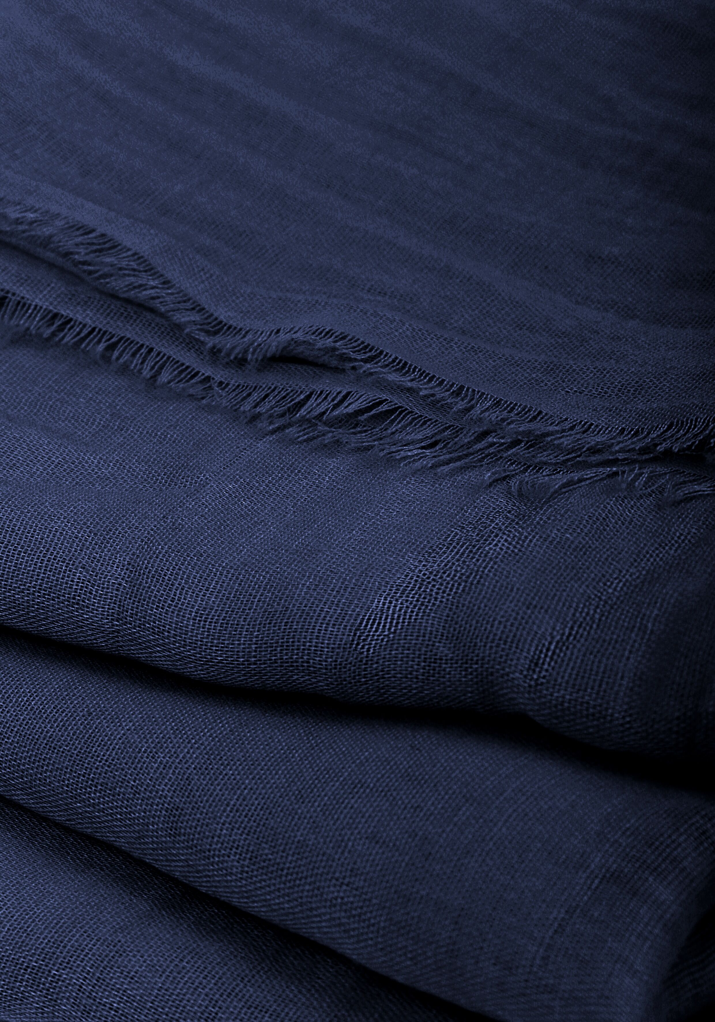 Modeschal CAPELLI NEW YORK, Damen, blau (navy), Polyester, Modetücher Modeschal navy Einheitsgröße