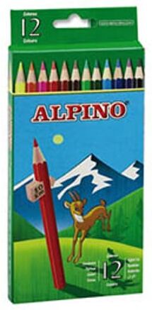 Alpino 12 lápis de cores