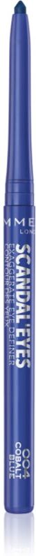 Rimmel Scandal'Eyes automatic eyeliner shade 004 Cobalt Blue 0.35 g