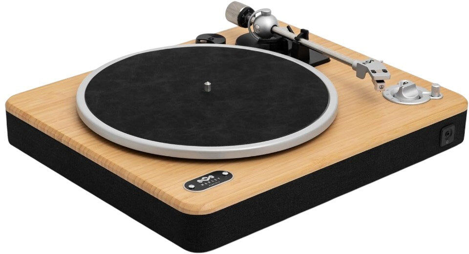 House of Marley Stir It Up Wireless 2 Pladespiller - Sort / Lys Bambus