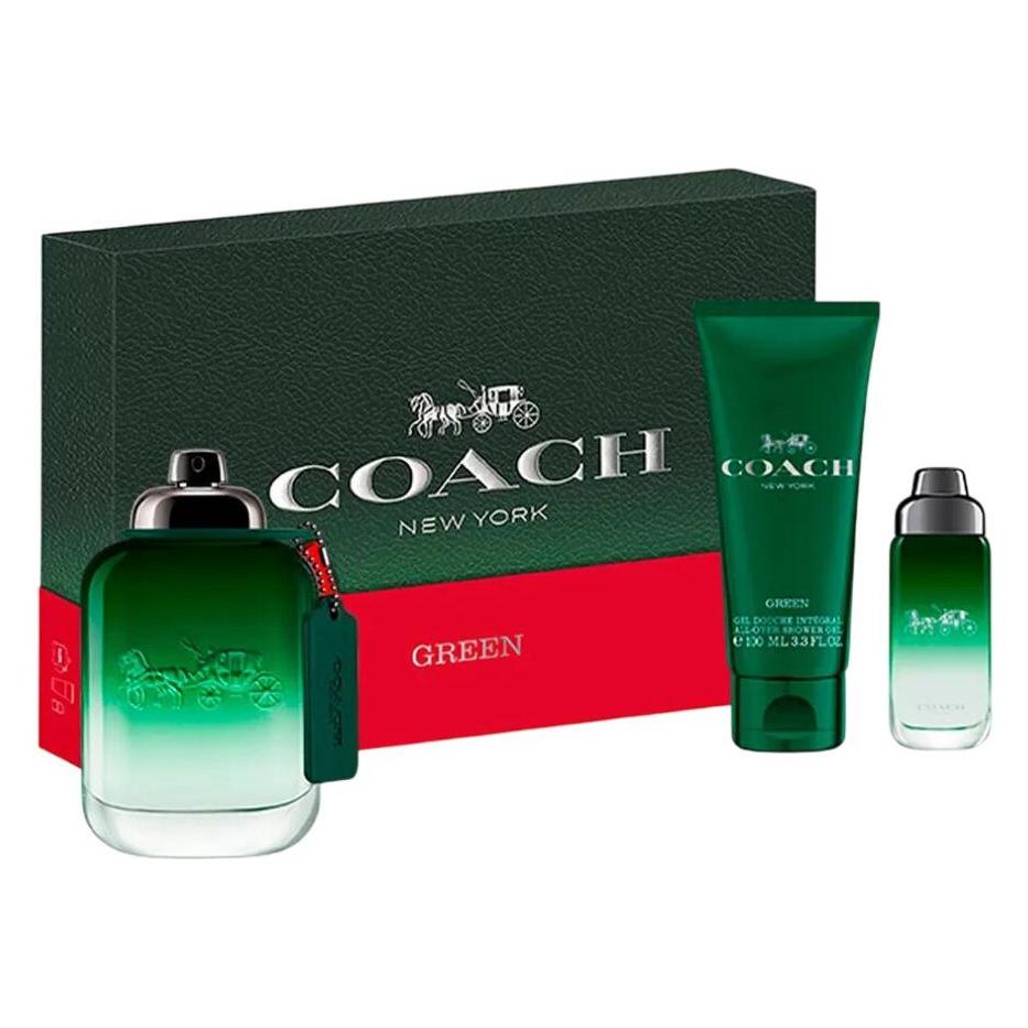 Coach Green Men's Fragrance (Parfum Set) (LAB-CGRM1A-A)
