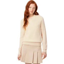LACOSTE Pullover Wool Crew Neck, creme