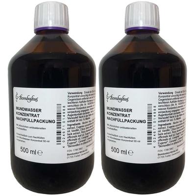 Mundwasser Konzentrat Bombastus x2 2x500 ml