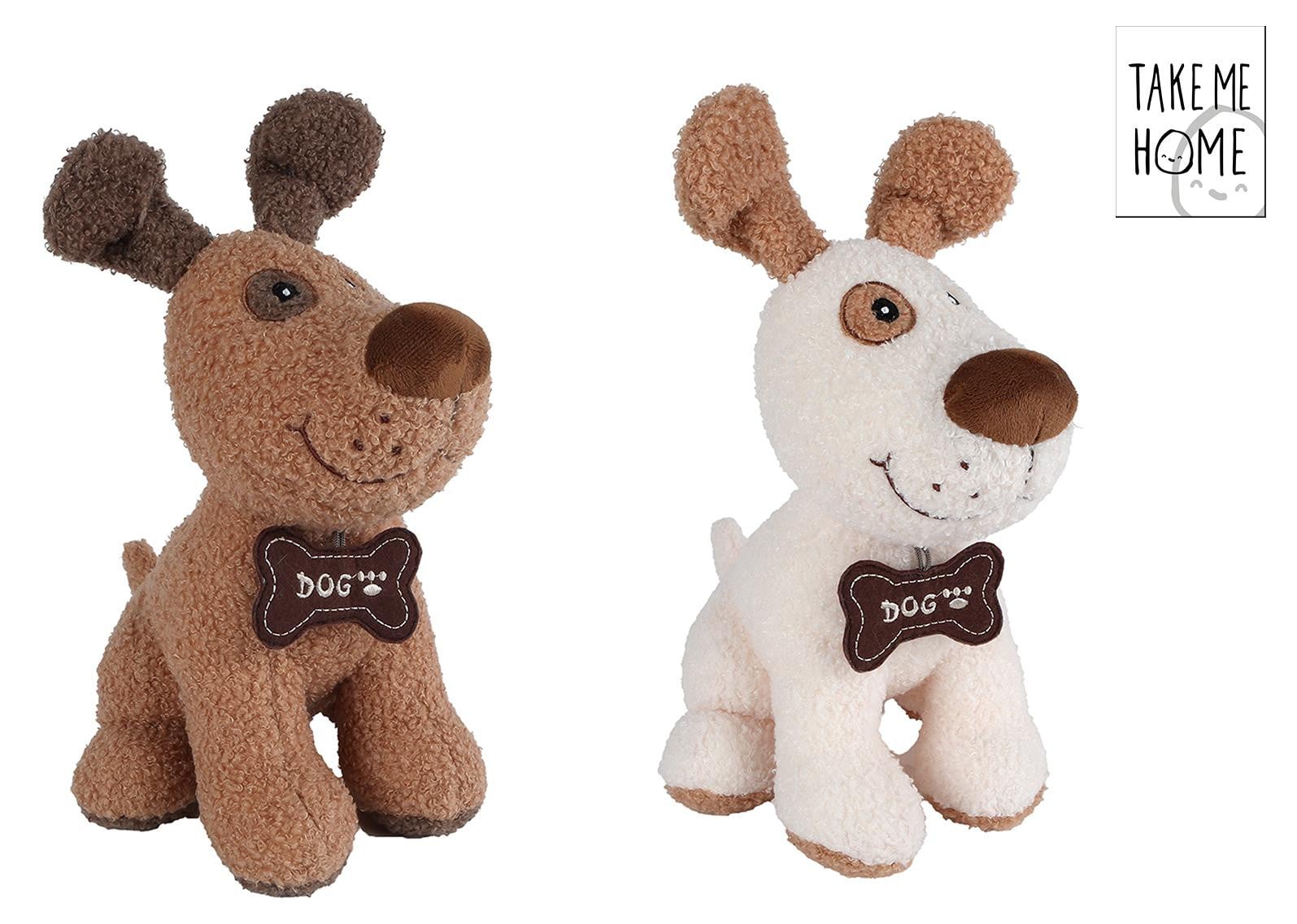 Take Me Home Pluche Hond Knuffeldiertje 30 cm