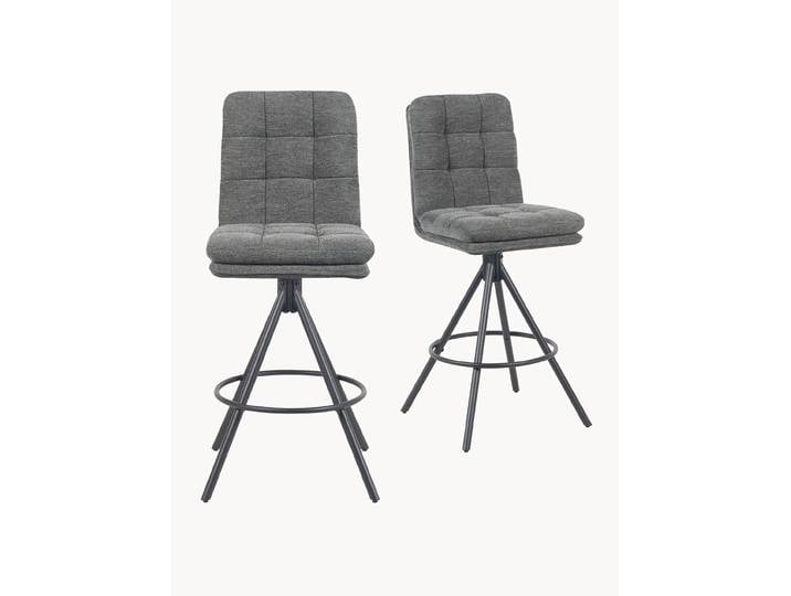 Barhocker Juno 2er-Set - Webstoff
