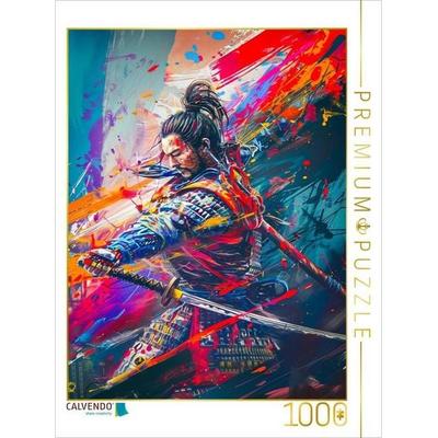 CALVENDO Puzzle Jinbaori - Überwurf für hohe Samurai | 1000 Teile Lege-Größe 64 × 48 cm Foto-Puzzle für glückliche Stunden