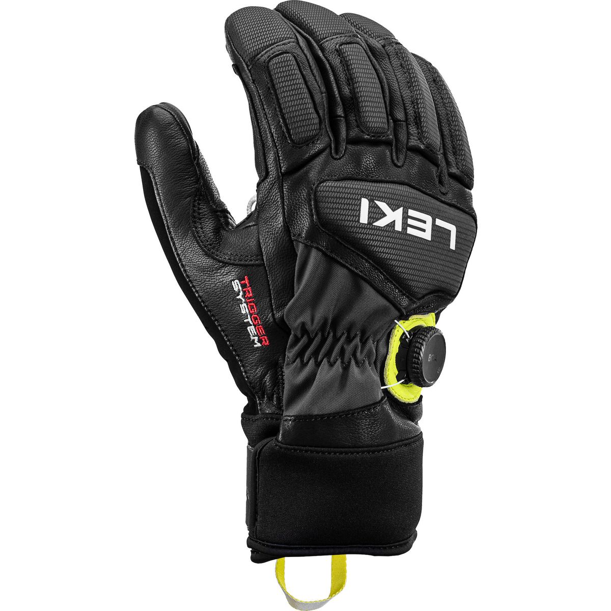 LEKI Griffin Tune 3D Boa® black-graphite-ice lemon (1) 6.0 653842301060