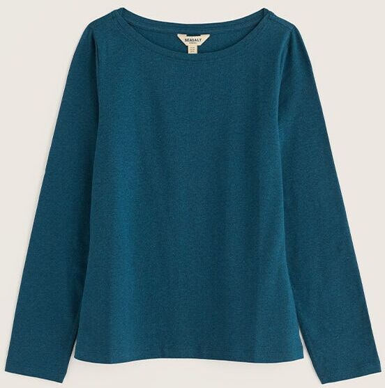 Seasalt Easel Long Sleeve Top Raincloud