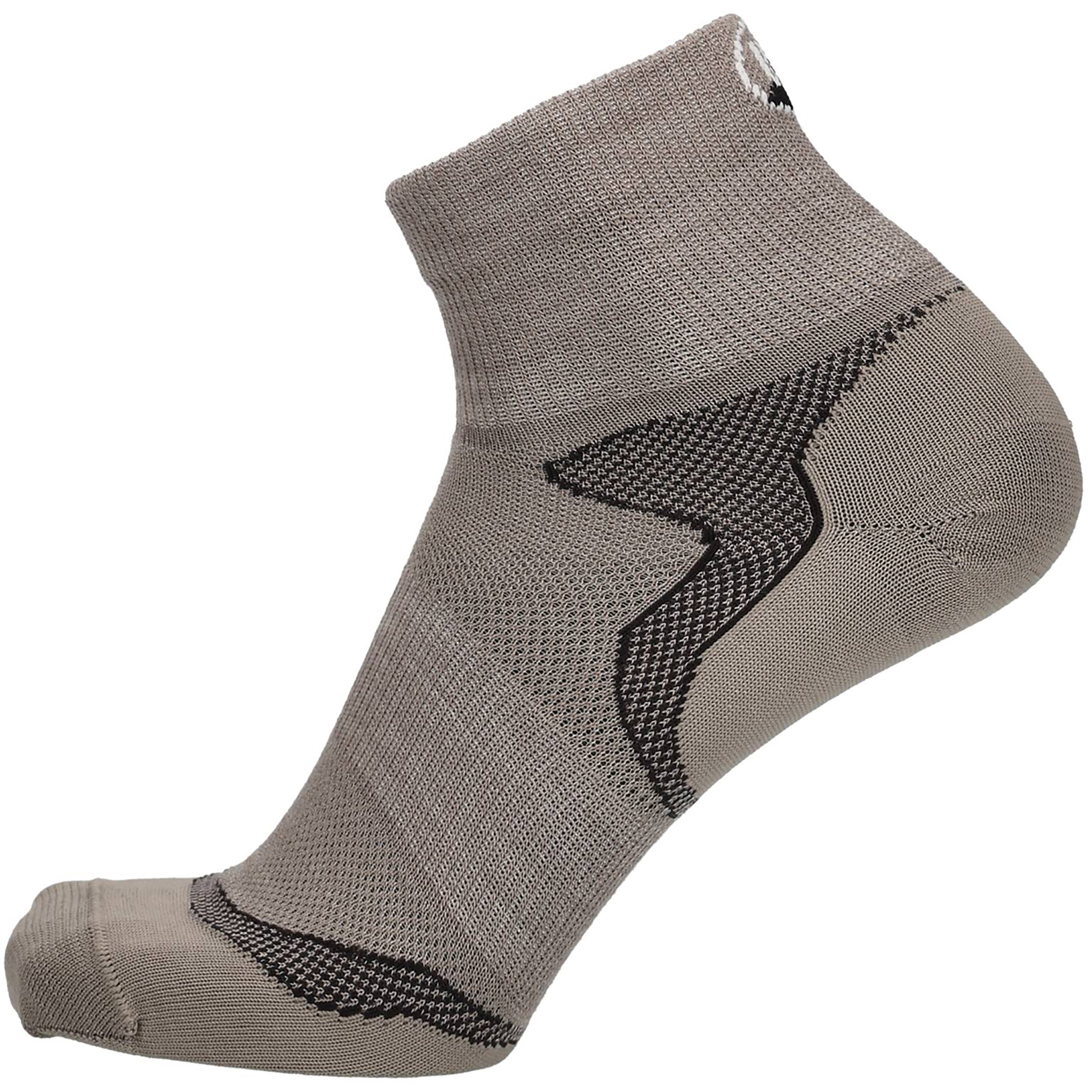 UphillSport Petro Wandersocken grau Größe 39 Trekking Schnell trocknend Merinowolle | Lyocell (Tencel)