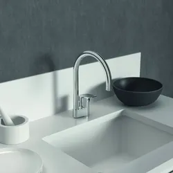 Ideal Standard CeraPlan Küchenarmatur BD339AA mit hohem Rohrauslauf, chrom