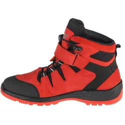 4F, Jungen, Wanderschuhe, Junior Trek HJZ21-JOBMW253-62S - 31 (31), Rot, Schwarz