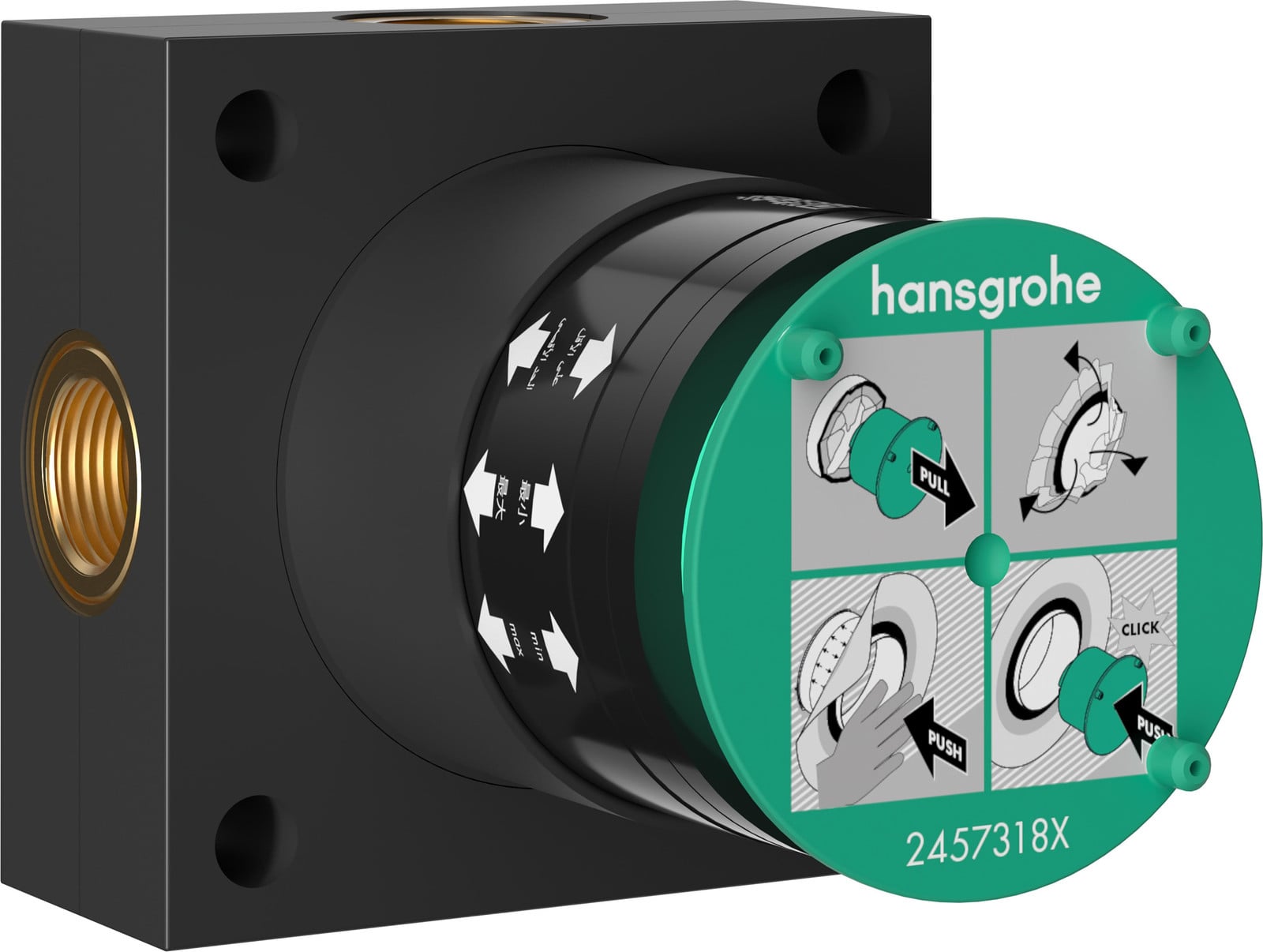 Hansgrohe basisunit voor douchekop 2jet