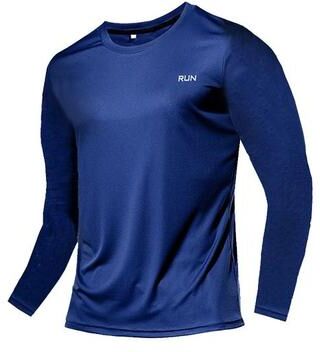 Handpicked Choices Quick Dry Long Sleeve Sports Shirt Breathable Gym Running Training Top For Men And Women black 4xl