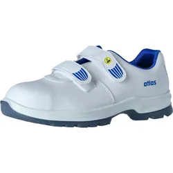 Sicherheitshalbschuhe S2 "CL 400" ESD Clean&White - 44 - Weiß
