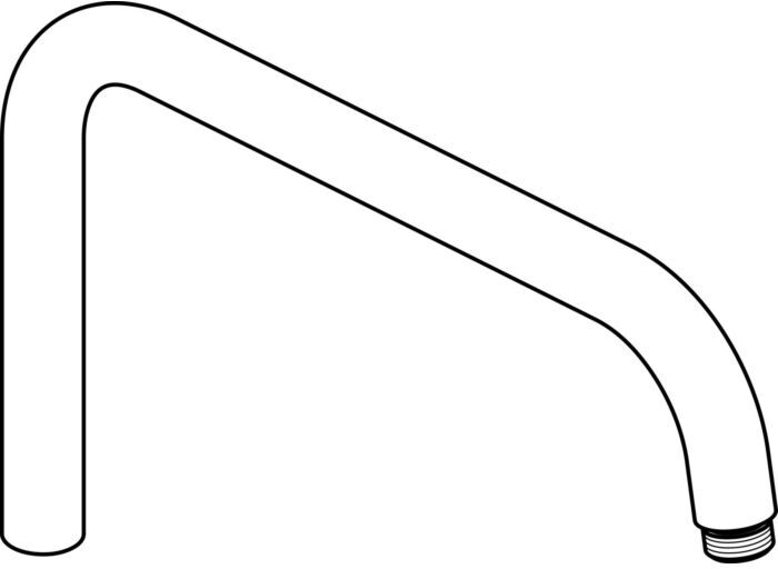 Ideal Standard drehbar, U-Form, Chrom F961147AA
